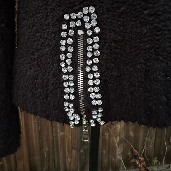 INC Black Boucle Knit Sweater - Picture 4 of 9